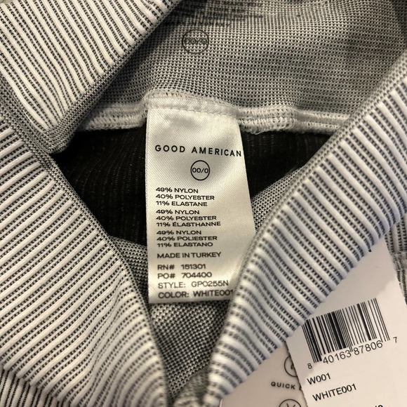 Good American Seamless Core Power Ribbed Legging Size 00/0 - Picture 6 of 7